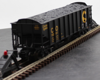 Atlas 2001809-1 Chessie System 70-Ton 3-Bay Open Hopper O Scale Like New