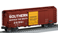 Lionel 2126102 Southern Railroad Roof-Hatch Boxcar #26961