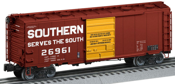 Lionel 2126102 Southern Roof Hatch Boxcar #26961