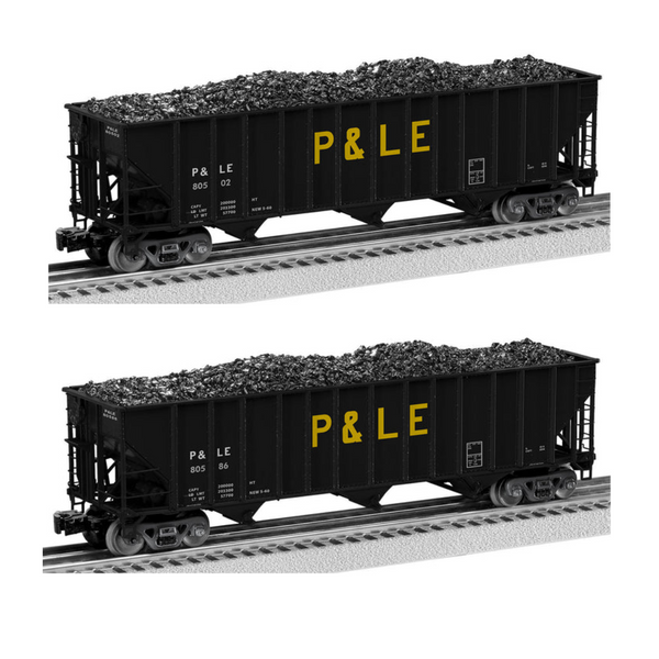 Lionel 2126160 PITTSBURGH & LAKE ERIE 100 TON HOPPER 2-PACK A DIE CAST O Scale new