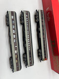 Arnold Rivarossi 0554 Lackawanna heavyweight passenger set 3 pcs N scale Like New Damaged Box