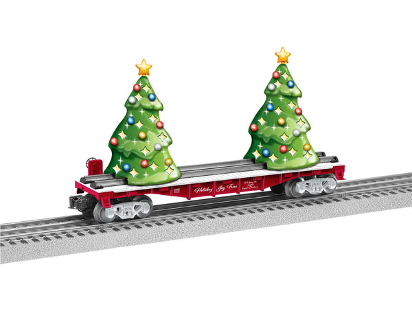 Lionel 2128060 CHRISTMAS TREE FLATCAR O SCALE NEW