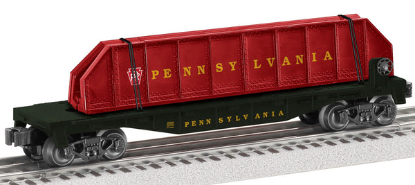 Lionel 2128200 Pennsylvania Railroad PRR Flatcar with Girders #28200