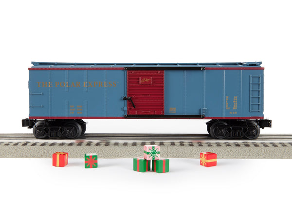 Lionel 2128240 THE POLAR EXPRESS OPERATING PRESENT CAR O SCALE NEW