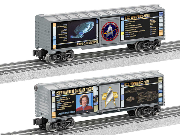 Lionel 2128320 STAR TREK: CAPTAIN JANEWAY BOXCAR O Scale