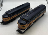 MTH Premier 20-2152-1 Louisville & Nashville F-3 AA Diesel Set O SCALE Like New