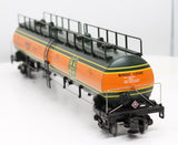 MTH 20-96010 BNSF 20k Gal. 4 Compartment Tank Car O SCALE Like New