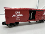 Lionel 6-19809 Erie Lackawanna operating boxcar 1988 O SCALE NEW