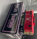 MTH Tinplate 10-8067 Baltimore & Ohio B&O red 2800 Series Caboose O SCALE Like New