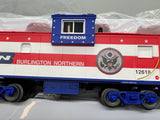 Lionel 6-84130 BURLINGTON NORTHERN WIDE VISION CABOOSE O SCALE NEW