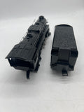 Lionel 6-38624 2-8-4 #8624 Rio Grande Berkshire Jr locomotive &  tender  O SCALE Used Excellent Damaged Box as is