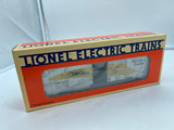 Lionel 6-19259 Western Pacific 6464 series box car silver w yellow feather O SCALE NEW