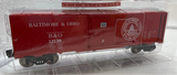 Menards 279-4254 B&O-BOXCAR-RED Baltimore & Ohio Boxcar O SCALE NEW