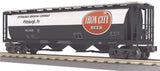 MTH Railking 30-75195 Pittsburgh Brewing Co. RailKing 4-Bay Cylindrical Hopper Car ripped box O SCALE NEW