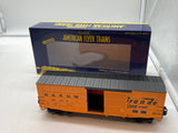 Lionel AF 6-44083 RIO GRANDE #65349 WAFFLE SIDED BOXCAR S SCALE Like New