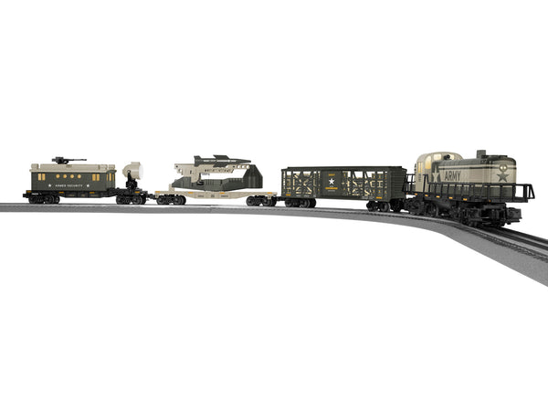 Lionel 2223010 ARMY FREIGHT LIONCHIEF SET O SCALE NEW