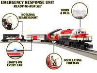 Lionel 2223040 EMERGENCY RESPONSE LIONCHIEF BLUETOOTH 5.0 SET O SCALE NEW