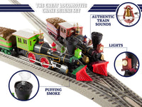 Lionel 2223070 GREAT LOCOMOTIVE CHASE DELUXE LIONCHIEF BLUETOOTH 5.0 SET O SCALE NEW