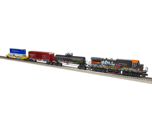 Lionel 2223110 GRAFFITI LIONCHIEF BLUETOOTH 5.0 SET O SCALE NEW
