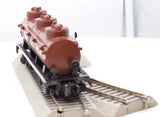American Flyer 4-9104 BOSTON & MAINE Three-Dome Tank Car S Scale Like New