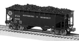 Lionel 2226070 Pittsburg & Shawmut Die-cast AAR 2-Bay Hopper 2-Pack O SCALE NEW