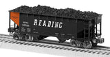 Lionel 2226080 Reading Die-cast AAR 2-Bay Hopper 2-Pack O SCALE NEW