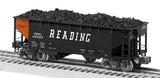 Lionel 2226080 Reading Die-cast AAR 2-Bay Hopper 2-Pack O SCALE NEW