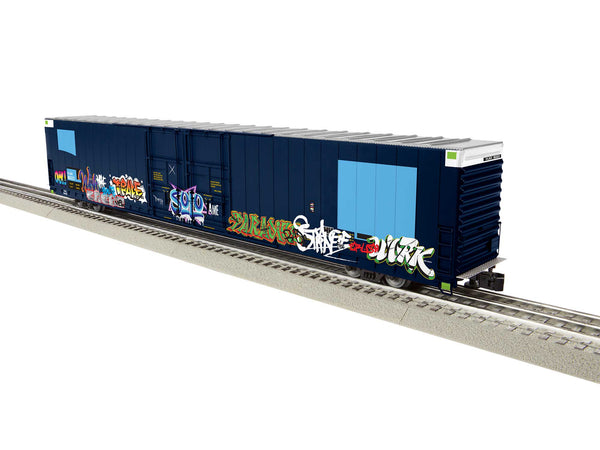 Lionel 2226410 HLMX 86' 4-Door Hi-Cube Boxcar w/ graffiti O SCALE NEW