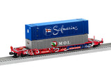 Lionel 2226582 Husky Stack Car CRLE #5496 w/ Graffiti  O SCALE NEW