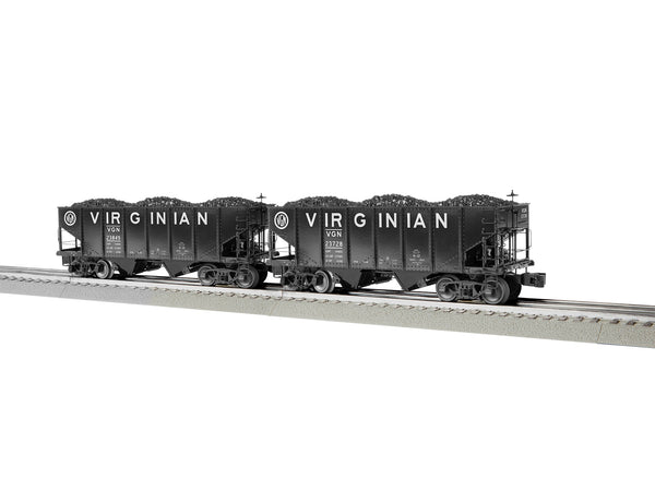 Lionel 2226960 VIRGINIAN 2 BAY HOPPER 2-PACK O SCALE NEW