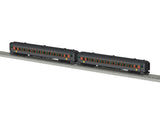 Lionel 2227120 LONG ISLAND RR LIRR 72' PASSENGER COACH 2-PACK #2 LIMITED O SCALE NEW Damaged Box