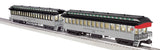 Lionel 2227400 Maintenance of Way MOW Wood Baggage/Coach, 2227410 Combine/Coach, AND 2227420 Coach/Observation 2-Pack (Set of 6 cars) O Scale NEW