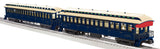 Lionel 2227490 Wabash Wood Passenger Cars Baggage / Coach, 2227500 Combine / Coach AND 2227510 Coach / Observation (Set of 6 cars) O Scale NEW