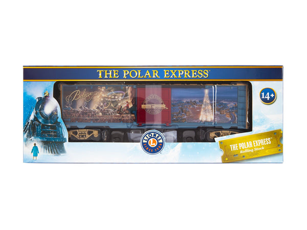 Lionel 2228090 THE POLAR EXPRESS Illuminated boxcar O SCALE NEW