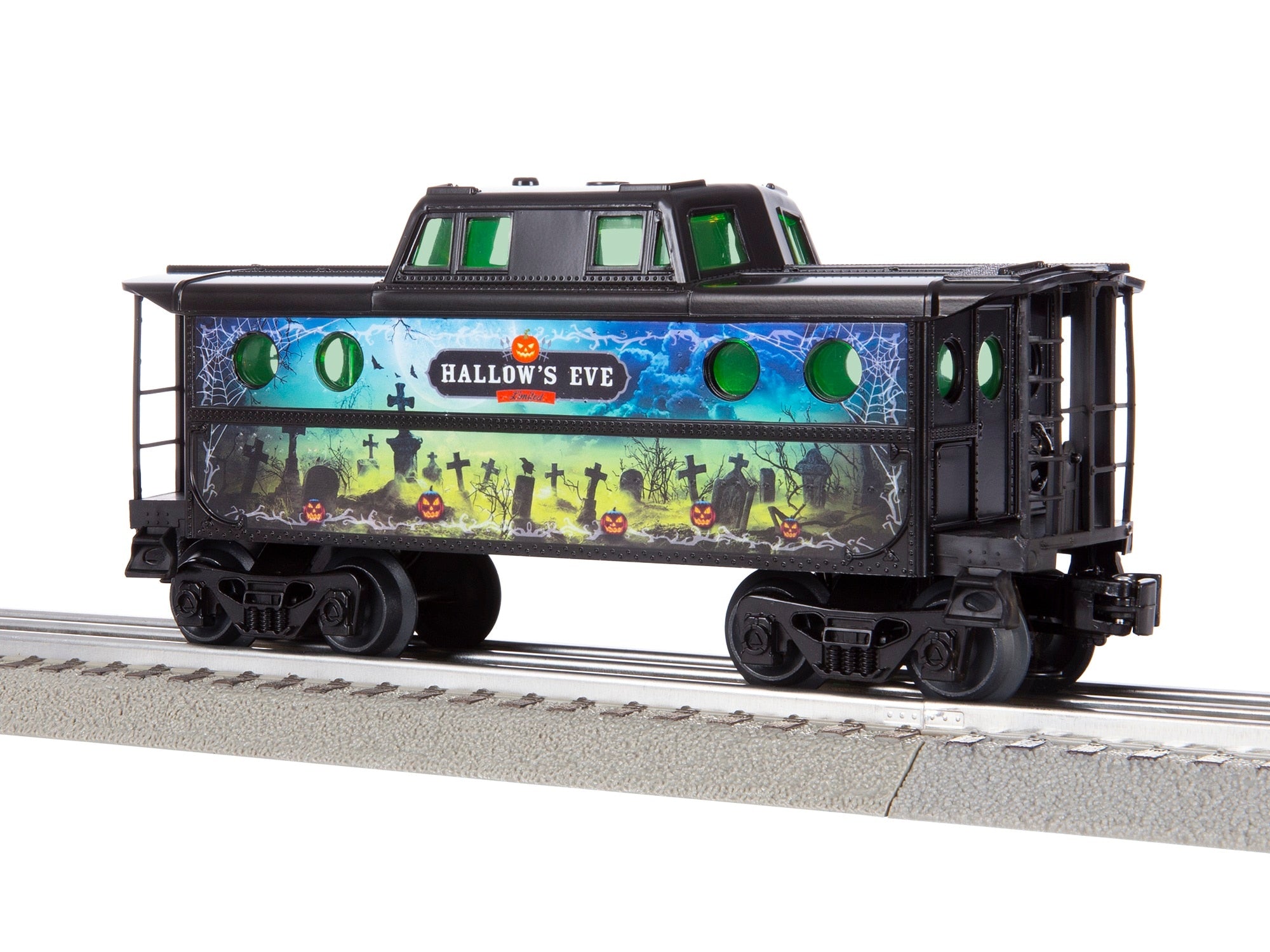 Lionel 2228110 HALLOWEEN HALLOW'S EVE ILLUMINATED CABOOSE O