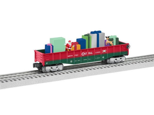 Lionel 2228130 Christmas Chasing Gondola O SCALE NEW
