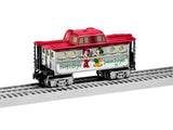 Lionel 2228220 Mickey & Friends Christmas Caboose O SCALE NEW