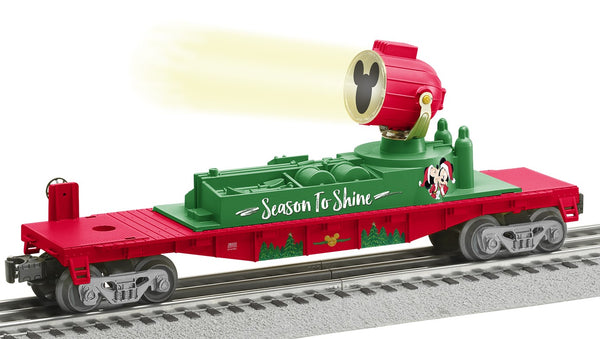 Lionel 2228230 Mickey & Friends Christmas Searchlight Car