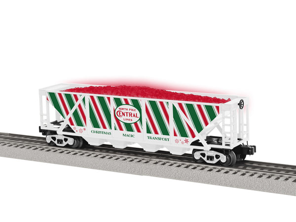 Lionel 2228310 North Pole Central illuminated Hopper O SCALE NEW