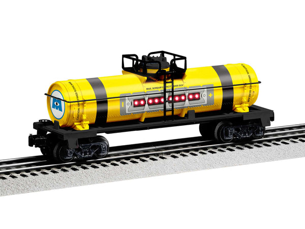 Lionel 2228350 Monsters Inc: Scare Tank Car with LED's limited O SCALE NEW