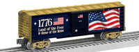 Lionel 2228410 American Flag LED Car O SCALE NEW