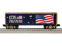Lionel 2228410 American Flag LED Car O SCALE NEW