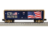 Lionel 2228410 American Flag LED Car O SCALE NEW
