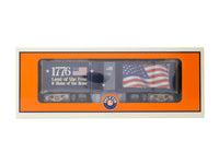 Lionel 2228410 American Flag LED Car O SCALE NEW