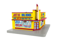 Lionel 2229170 BAIL BONDS BUILDING O SCALE NEW