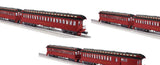 Lionel 2227090 Boston & Maine Woodside Passenger Car Pack 1, 2227100 Pack 2 AND 2227200  Wood Coach/Combine 2-Pack (Set of 6 cars) O Scale NEW