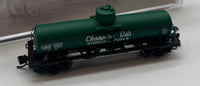 Inter Mountain 66329-03 Champion Oils Sterling fuels Tank Car green N SCALE Like New