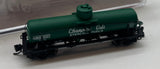 Inter Mountain 66329-03 Champion Oils Sterling fuels Tank Car green N SCALE Like New