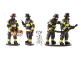 Lionel 2230180 FIREFIGHTER FIGURES AND DOG O SCALE NEW