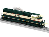 Lionel 2233032 BNSF LEGACY SD70MAC 9789 with 2233038 Superbass  9819  O Scale